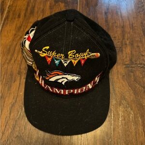 Vintage Broncos Super Bowl SnapBack NFL